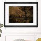 Old tree by Nel Talen on GIANT ART - forest mood forest