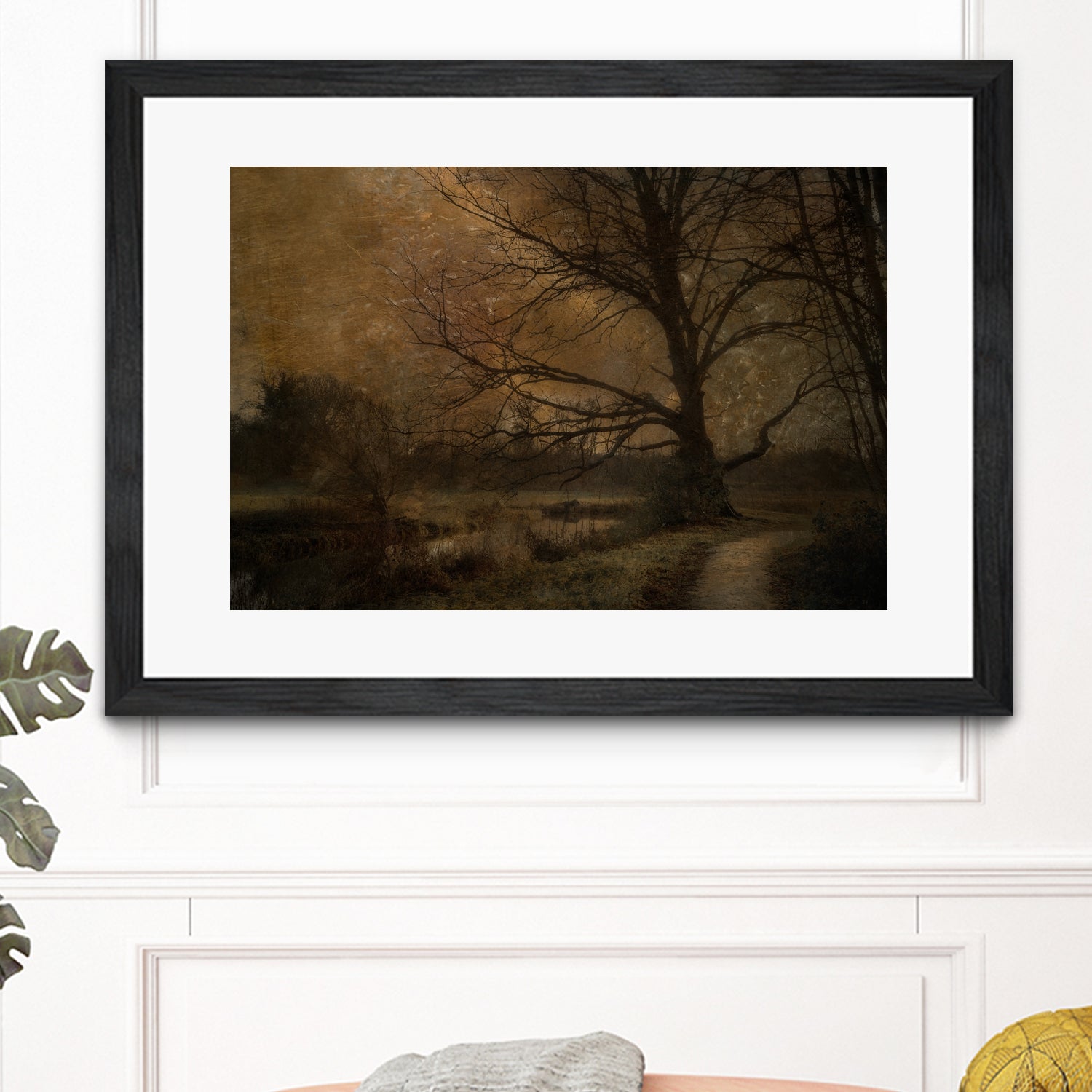 Old tree by Nel Talen on GIANT ART - forest mood forest