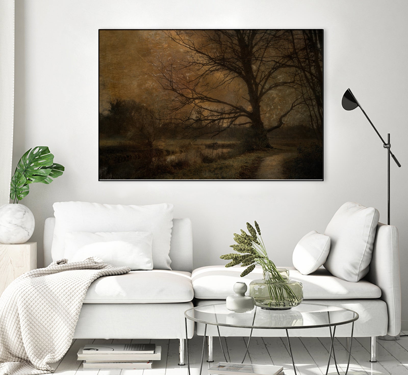 Old tree by Nel Talen on GIANT ART - forest mood forest