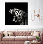 Primal Yawn #4 by Christian Meermann on GIANT ART - feline animal feline