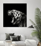 Primal Yawn #4 by Christian Meermann on GIANT ART - feline animal feline