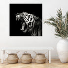 Primal Yawn #4 by Christian Meermann on GIANT ART - feline animal feline
