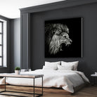 Roaring Lion #2 by Christian Meermann on GIANT ART - feline animal feline