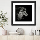 Roaring Lion #2 by Christian Meermann on GIANT ART - feline animal feline