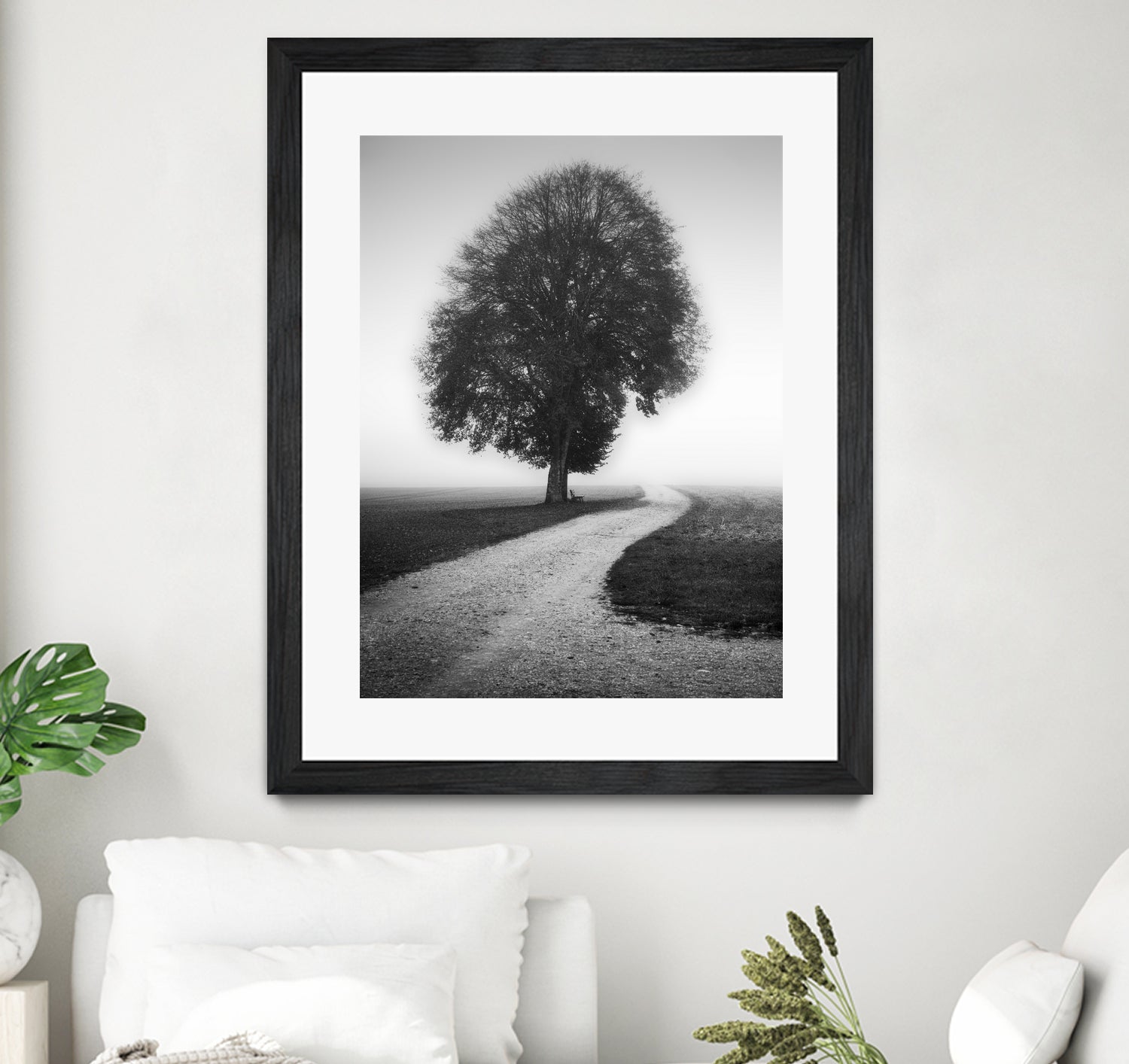 Poet by Alexej Schulz on GIANT ART - landscape lonely tree