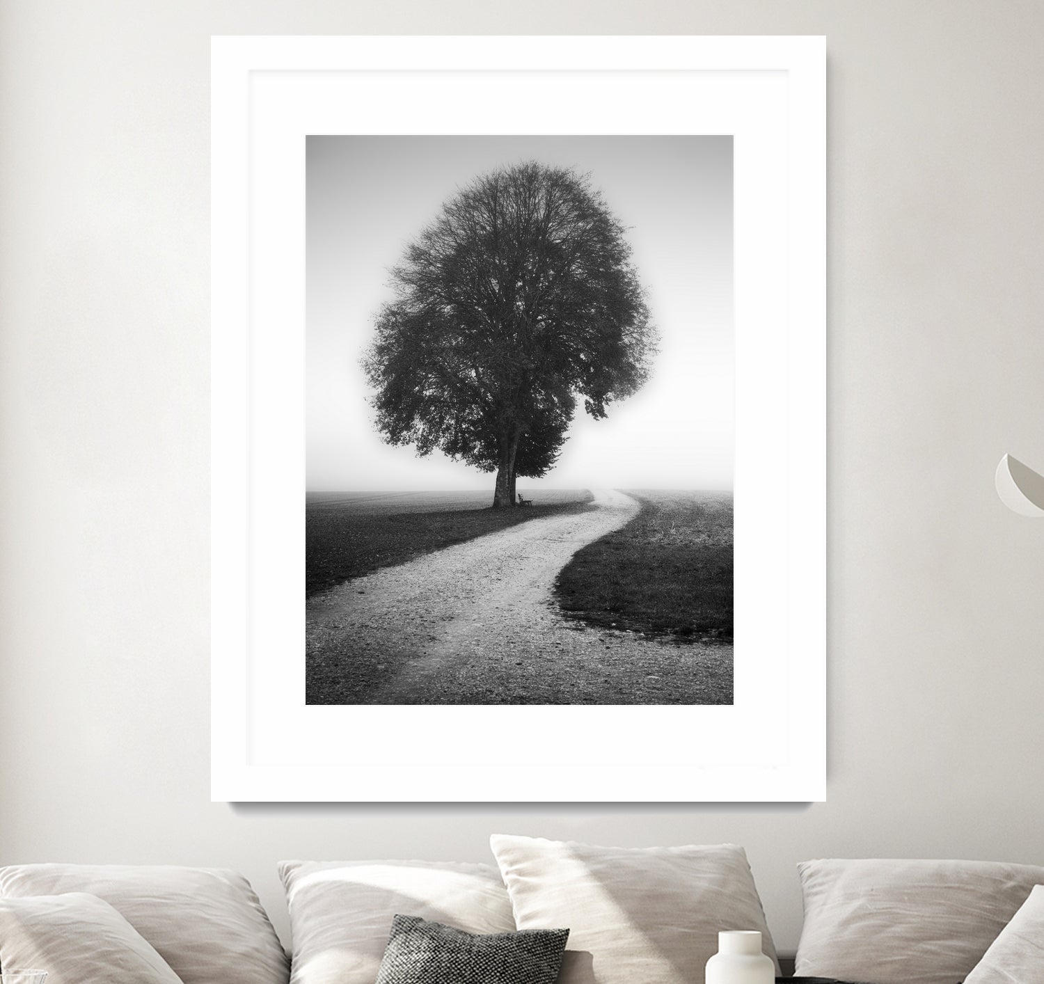 Poet by Alexej Schulz on GIANT ART - landscape lonely tree