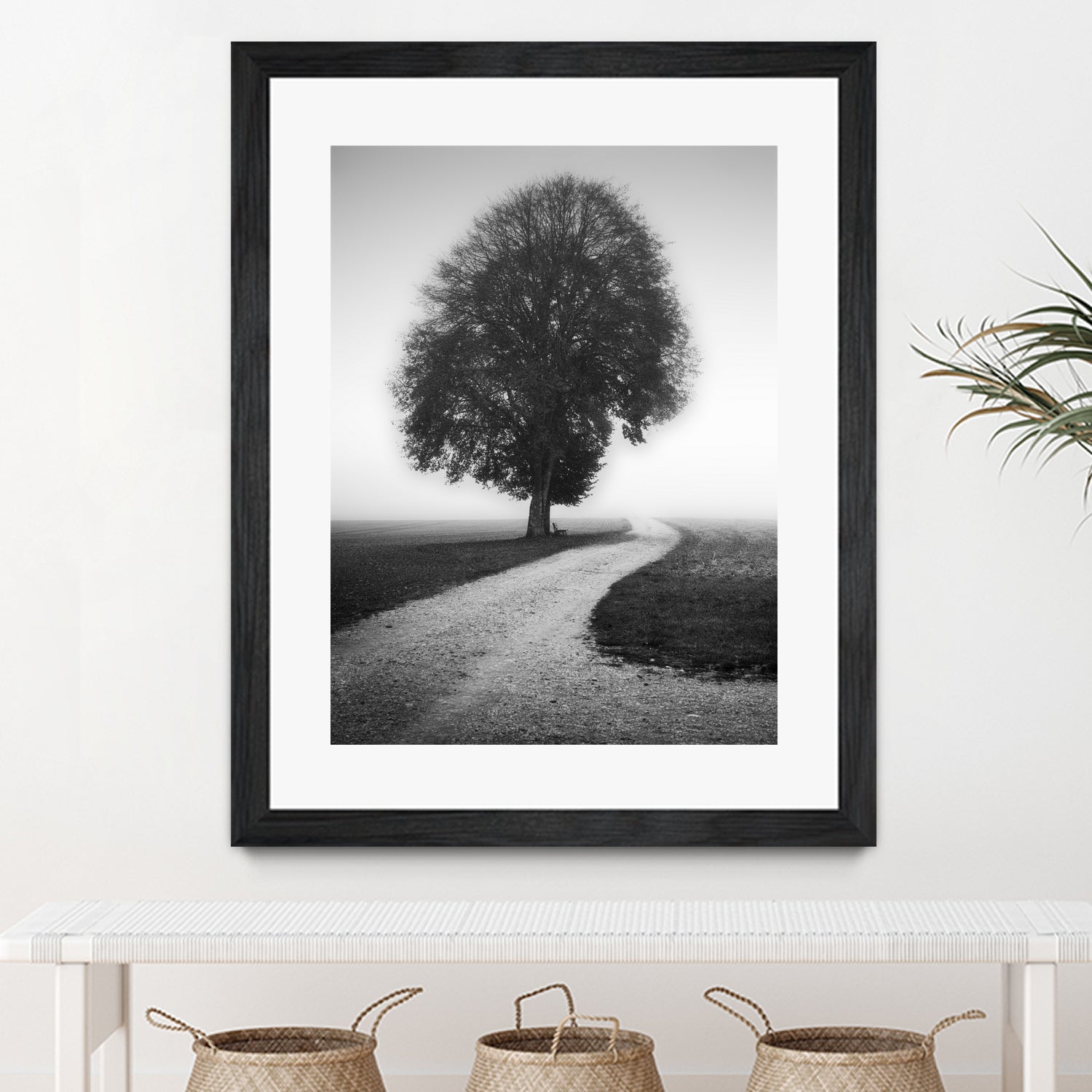 Poet by Alexej Schulz on GIANT ART - landscape lonely tree