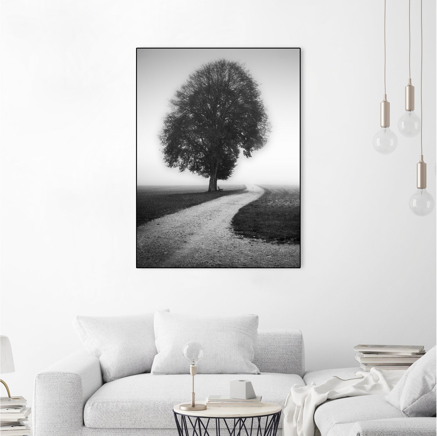 Poet by Alexej Schulz on GIANT ART - landscape lonely tree