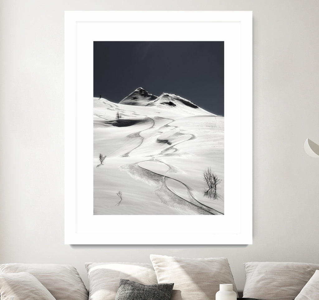 freeride by Uschi on GIANT ART - photography snow