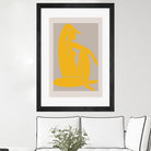 Yellow Figure by Pictufy on GIANT ART - figurative woman