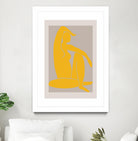 Yellow Figure by Pictufy on GIANT ART - figurative woman