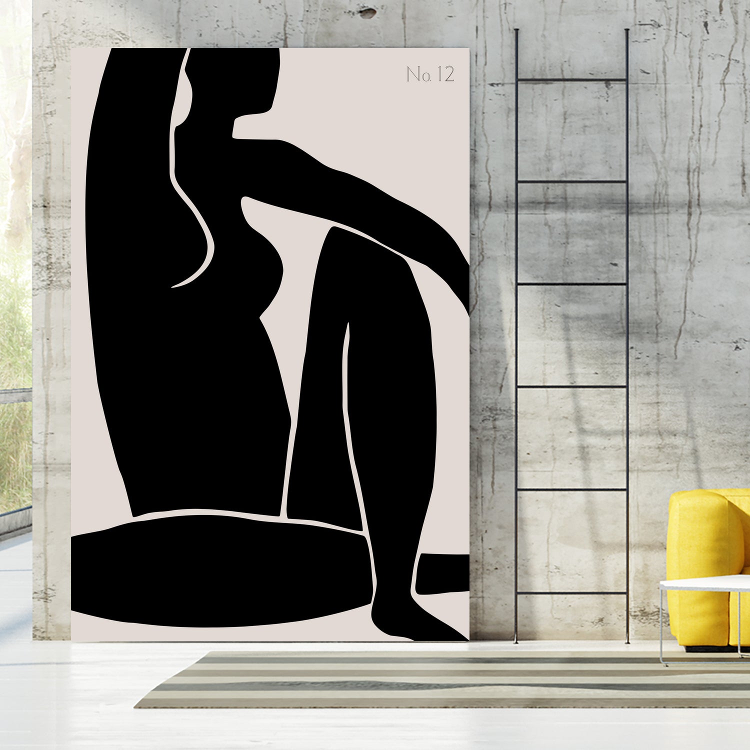 Figure No 12 by Pictufy on GIANT ART - figurative woman