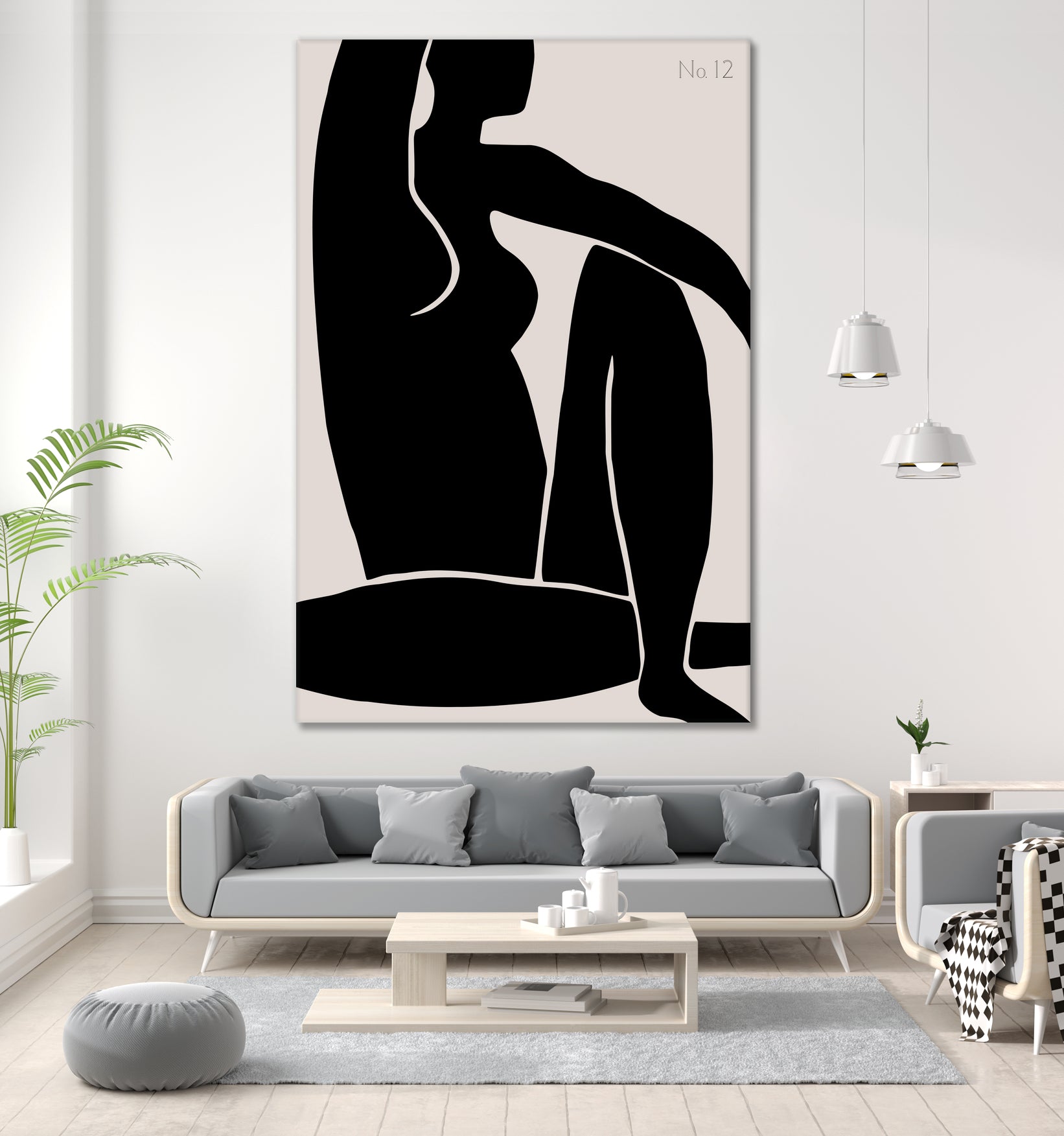 Figure No 12 by Pictufy on GIANT ART - figurative woman