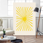 The Sun by Pictufy on GIANT ART - geometric sun