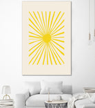 The Sun by Pictufy on GIANT ART - geometric sun