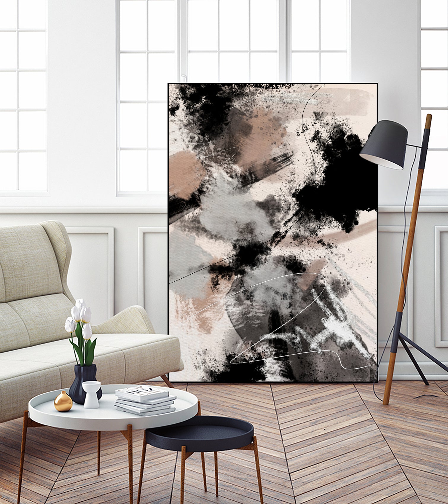 Splash Storm by Pictufy on GIANT ART - paintings abstract