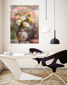 Still life with flowers by Andrey on GIANT ART - pink botanical flowers