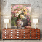 Still life with flowers by Andrey on GIANT ART - pink botanical flowers