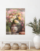 Still life with flowers by Andrey on GIANT ART - pink botanical flowers