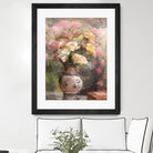 Still life with flowers by Andrey on GIANT ART - pink botanical flowers