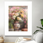 Still life with flowers by Andrey on GIANT ART - pink botanical flowers