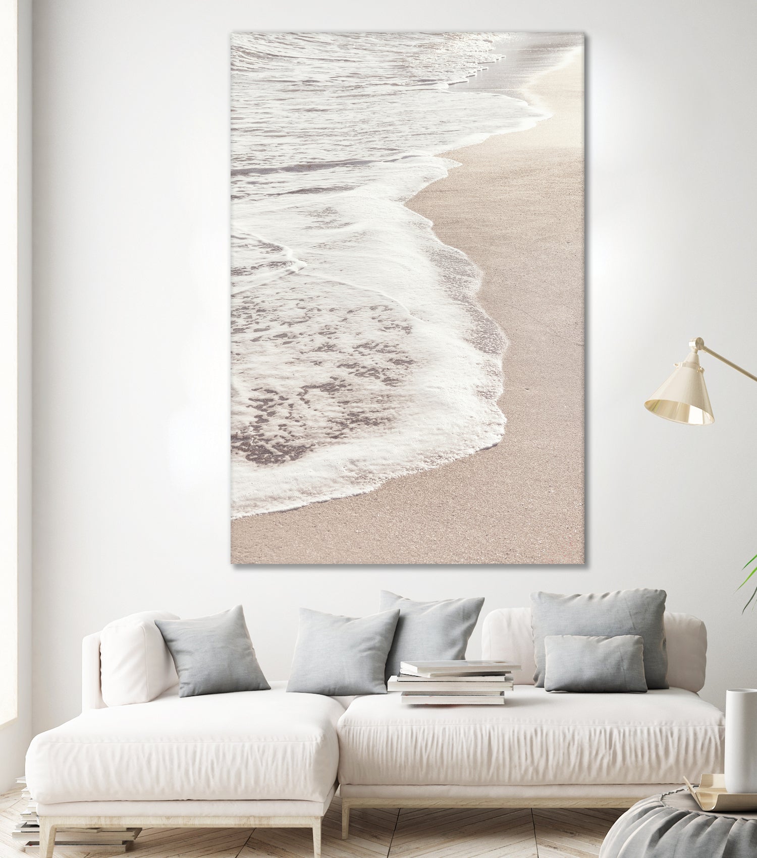 Beach_006 by Pictufy on GIANT ART - landscape beige