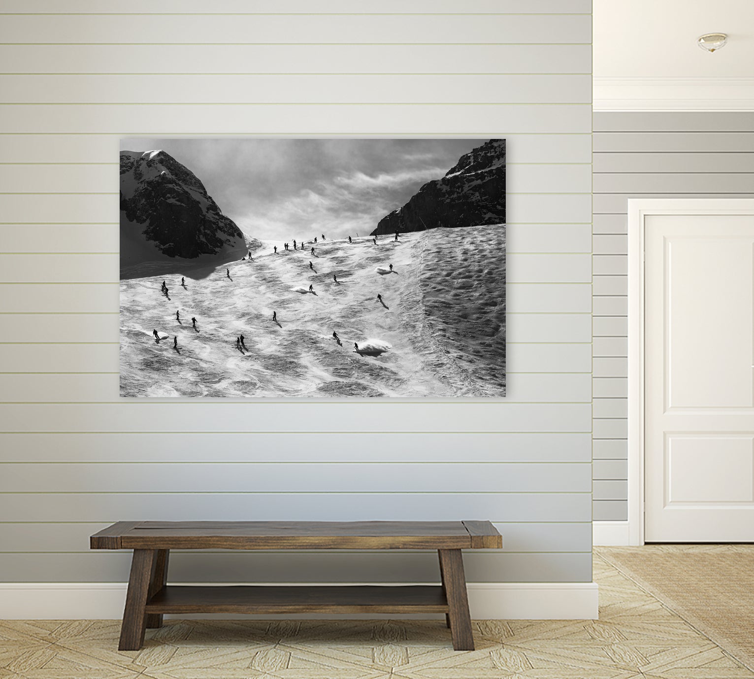 go skiing by Uschi on GIANT ART - photography skiing