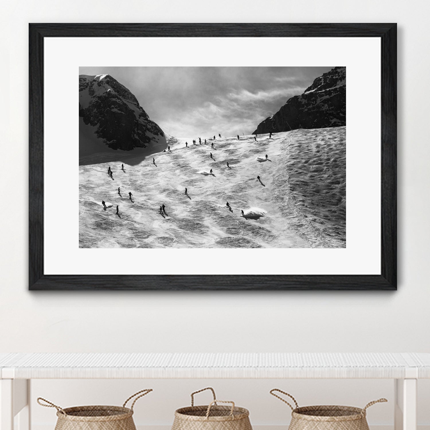 go skiing by Uschi on GIANT ART - photography skiing