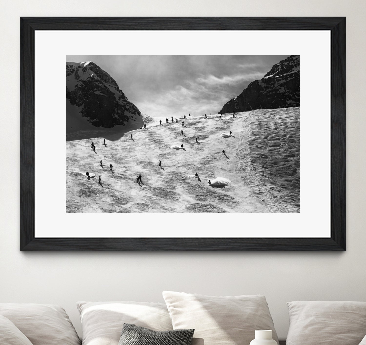 go skiing by Uschi on GIANT ART - photography skiing