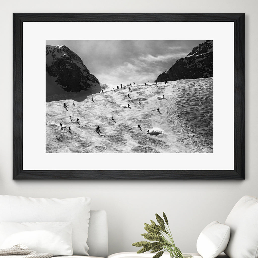 go skiing by Uschi on GIANT ART - photography skiing