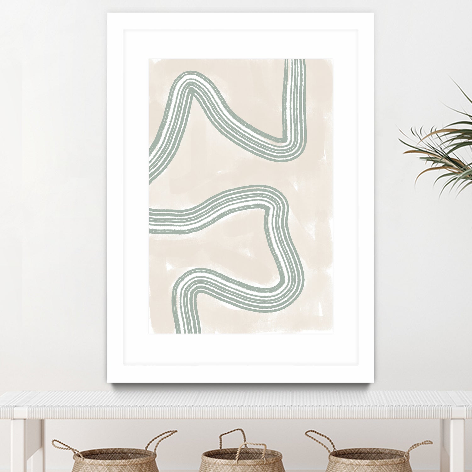 Curved Tranquility by uplusmestudio on GIANT ART - abstract abstract artwork