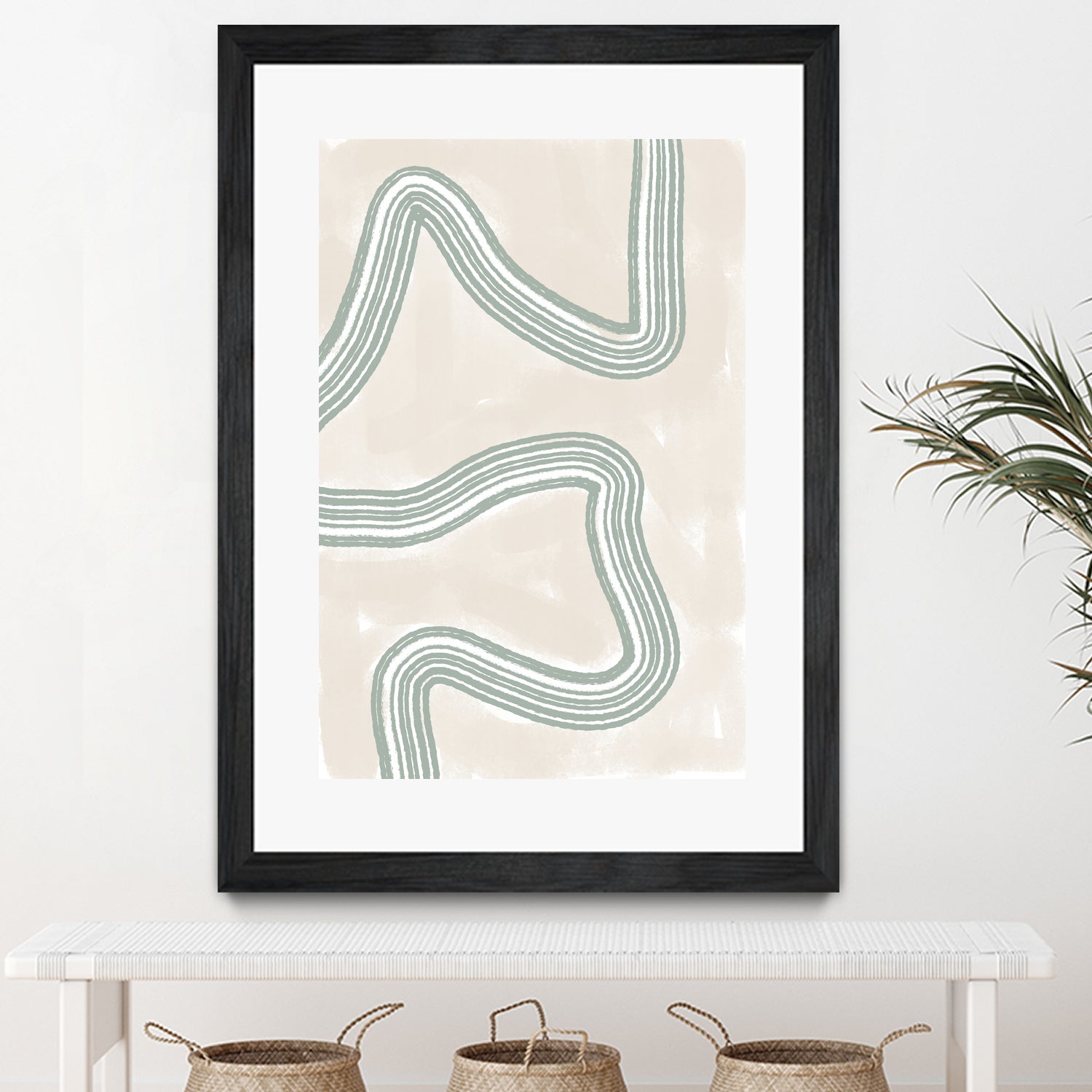 Curved Tranquility by uplusmestudio on GIANT ART - abstract abstract artwork