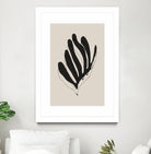 Abstract Leaf Lines by THE MIUUS STUDIO on GIANT ART - flowers and plants minimalist art