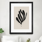 Abstract Leaf Lines by THE MIUUS STUDIO on GIANT ART - flowers and plants minimalist art