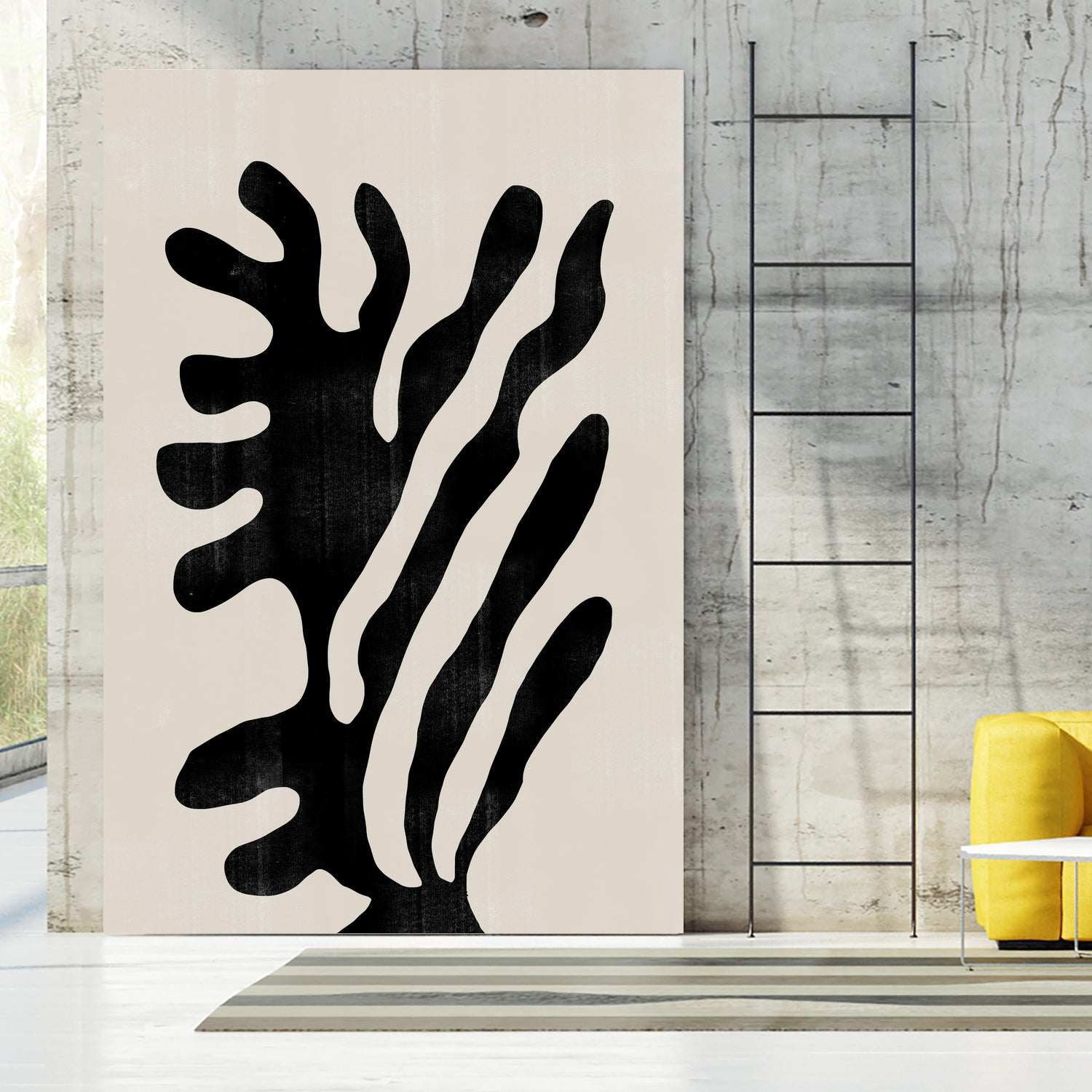 Silhouette Flow by THE MIUUS STUDIO on GIANT ART - abstract modern-art-decor