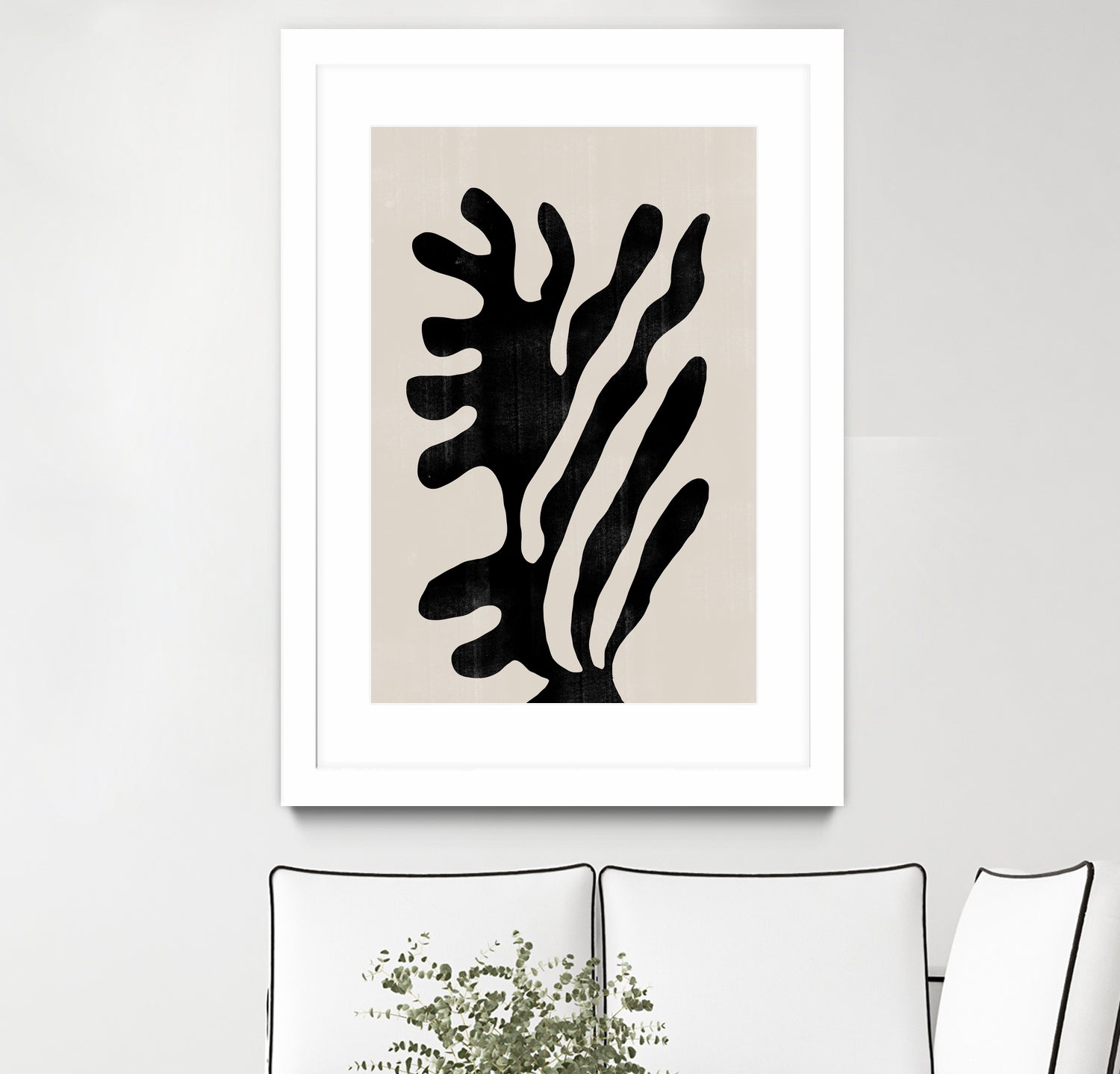 Silhouette Flow by THE MIUUS STUDIO on GIANT ART - abstract modern-art-decor