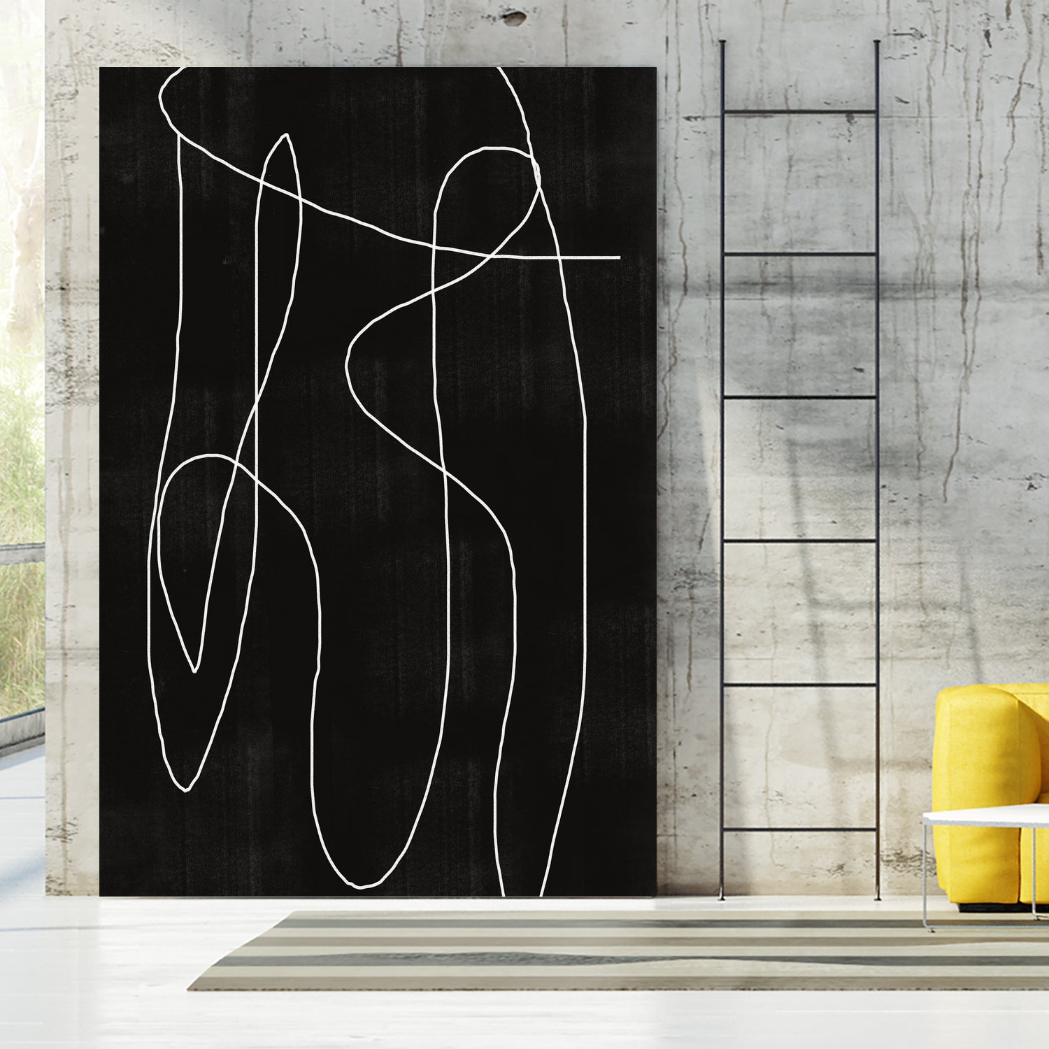 Abstract Line No2. by THE MIUUS STUDIO on GIANT ART - line art line art