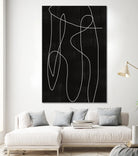 Abstract Line No2. by THE MIUUS STUDIO on GIANT ART - line art line art