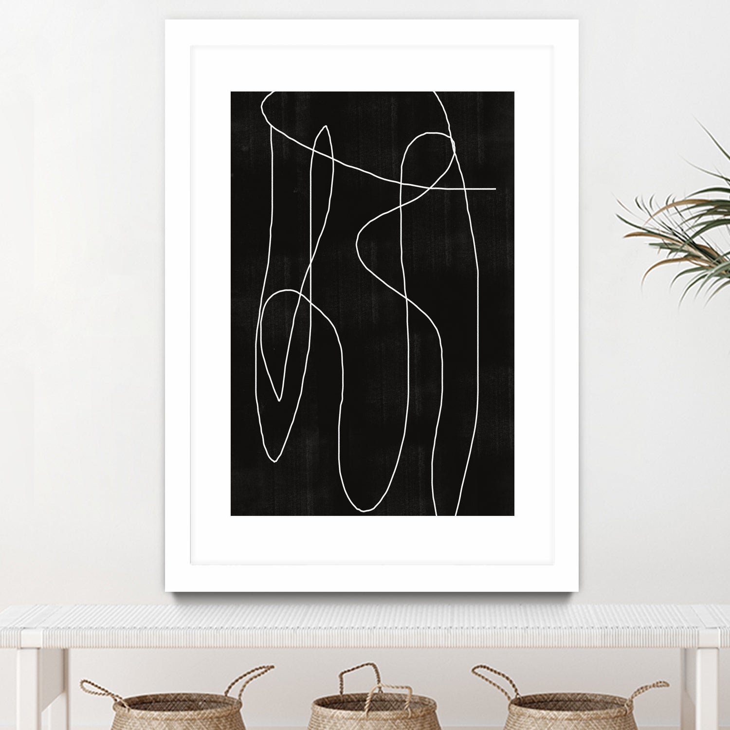 Abstract Line No2. by THE MIUUS STUDIO on GIANT ART - line art line art