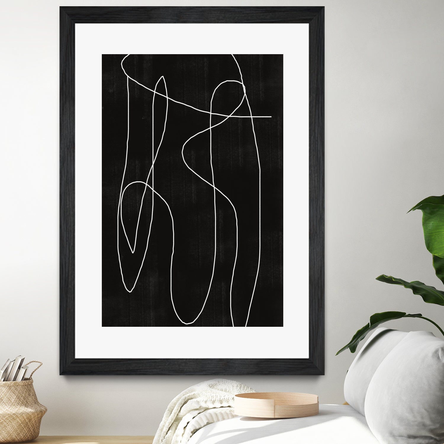 Abstract Line No2. by THE MIUUS STUDIO on GIANT ART - line art line art