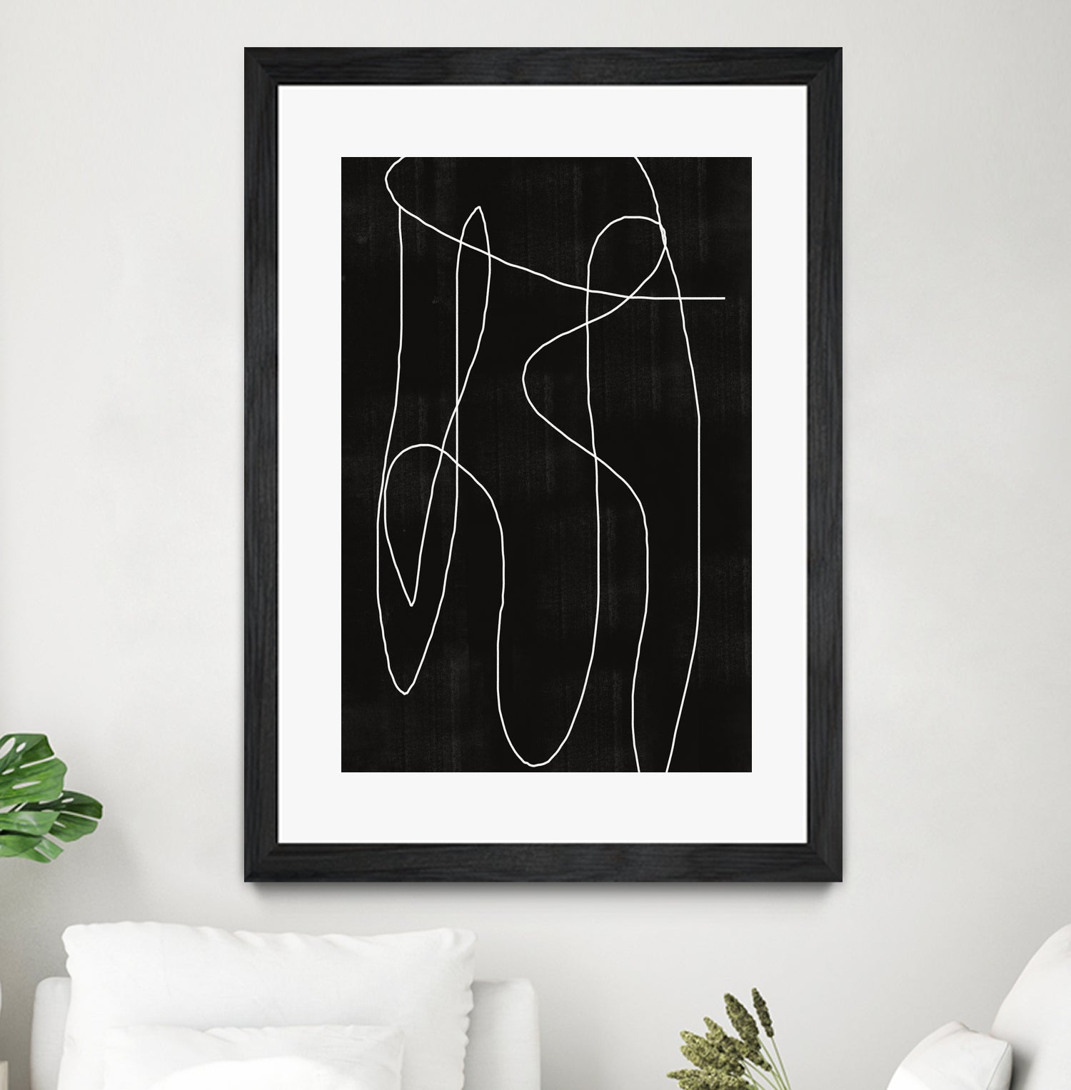 Abstract Line No2. by THE MIUUS STUDIO on GIANT ART - line art line art