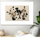 Cherry Blossom Branch by Treechild on GIANT ART - black  framed canvas