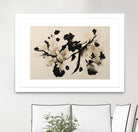 Cherry Blossom Branch by Treechild on GIANT ART - black  framed canvas