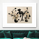 Cherry Blossom Branch by Treechild on GIANT ART - black  framed canvas