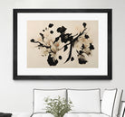 Cherry Blossom Branch by Treechild on GIANT ART - black  framed canvas