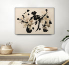 Cherry Blossom Branch by Treechild on GIANT ART - black  framed canvas
