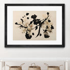 Cherry Blossom Branch by Treechild on GIANT ART - black  framed canvas