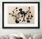 Cherry Blossom Branch by Treechild on GIANT ART - black  framed canvas