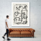 Endless Curves Dance by Treechild on GIANT ART - line art abstract art