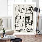 Endless Curves Dance by Treechild on GIANT ART - line art abstract art